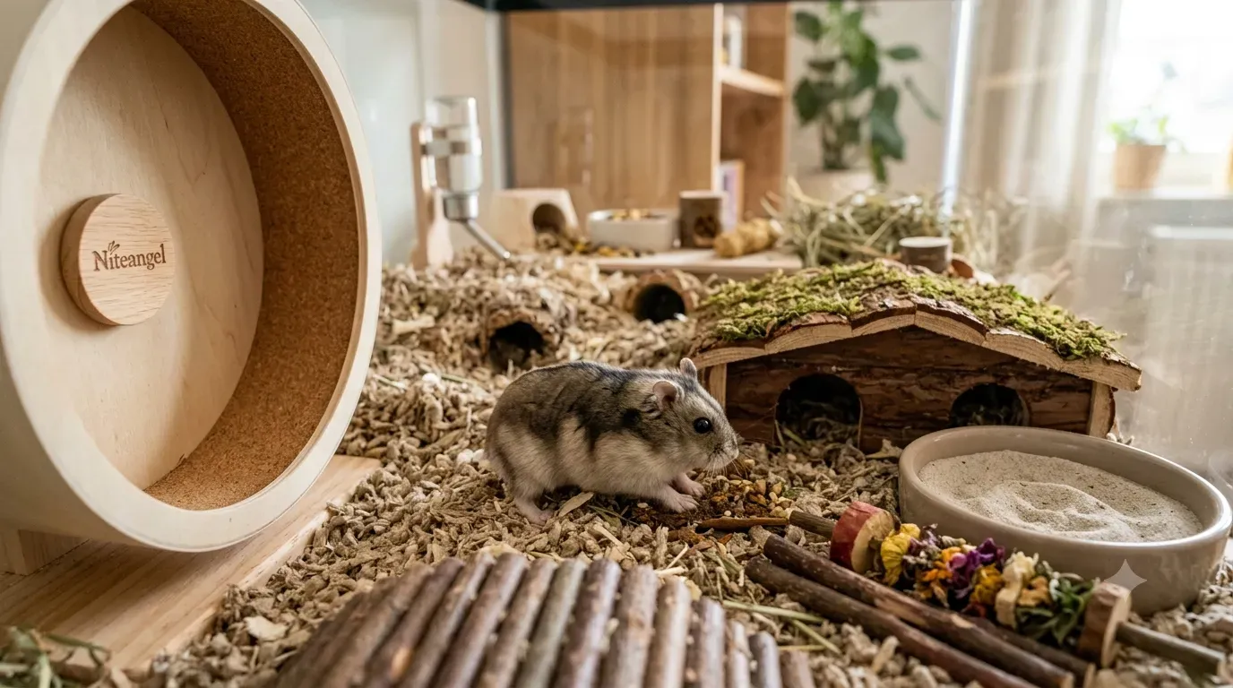 How to care for a hamster? Cage, wheel and welfare